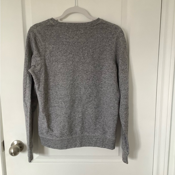 Grey with roots logo crewneck sweater - Picture 2 of 3
